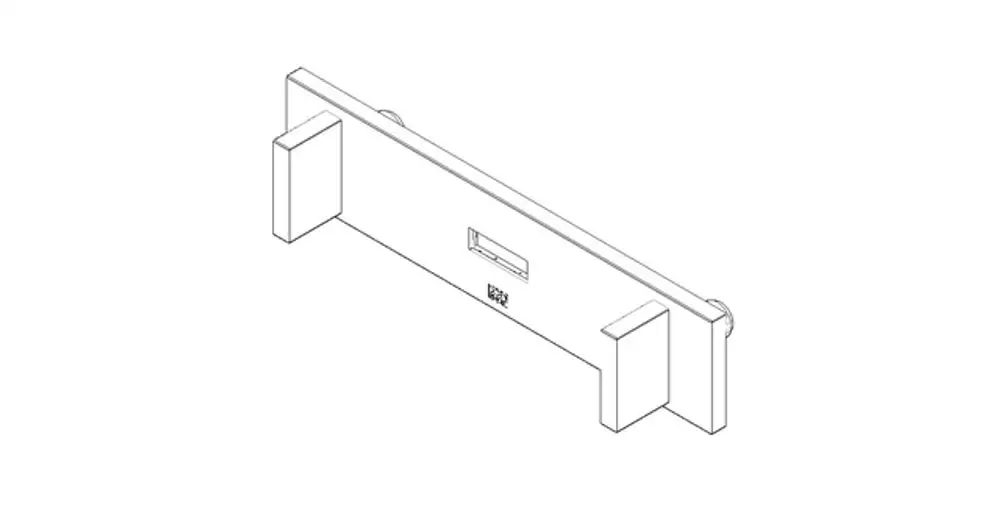 DORNBRACHT Abdeckung ERSATZTEILE 90110119000 260 x 60 x 69 mm Chrom, 90110119000-00 Galeriebild 1